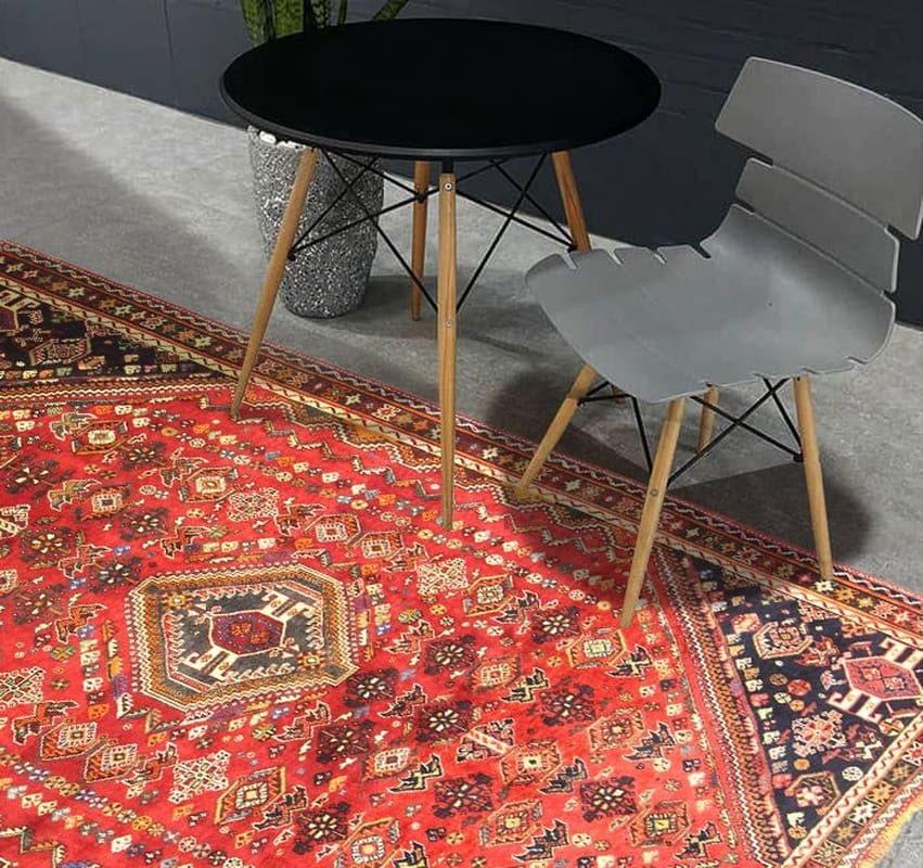 Qashqai Perserteppich aus Iran, 280 × 177 cm