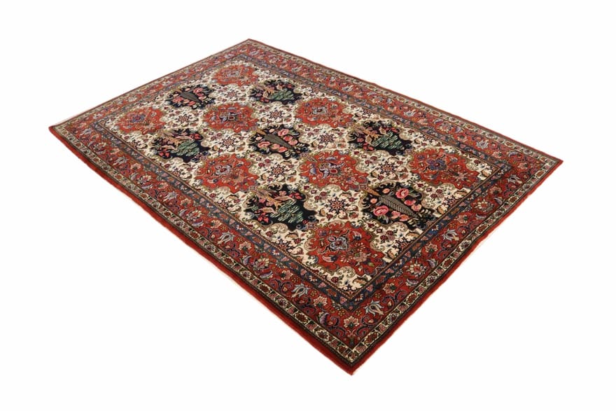 Bakhtiari Perserteppich 297 × 200 cm aus Wolle, handgeknüpft