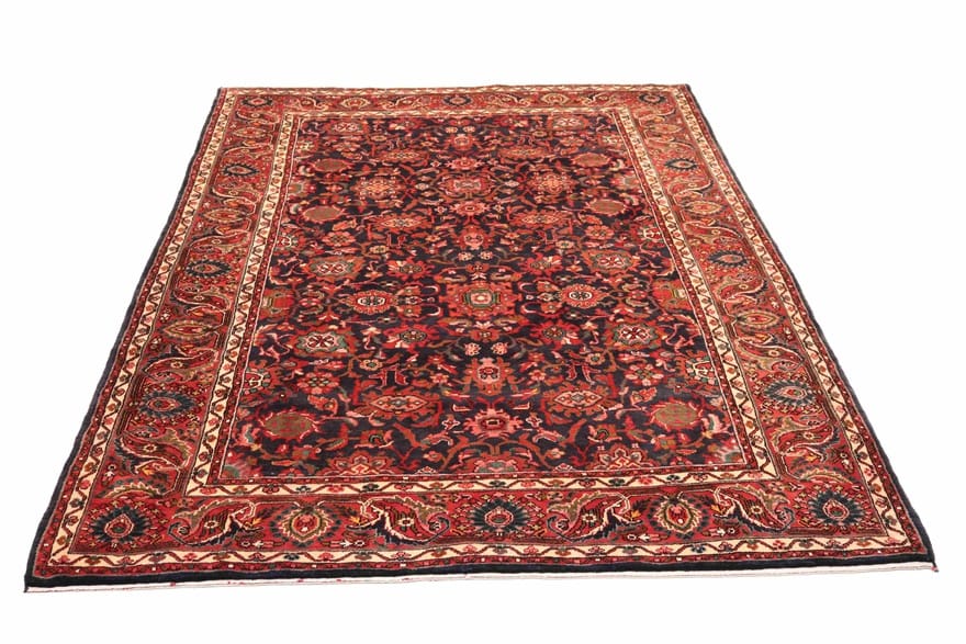 Hamadan Perserteppich 325 × 225 cm aus Wolle, handgeknüpft
