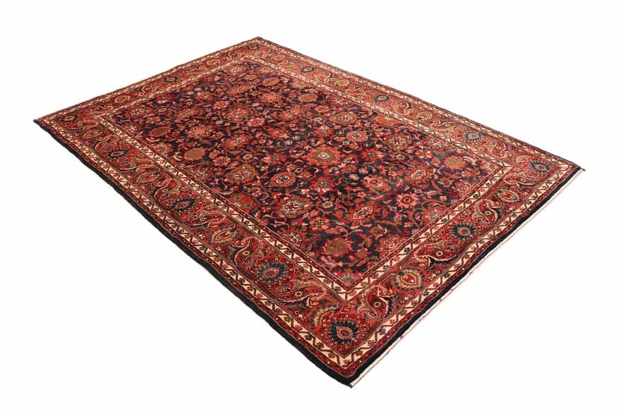 Hamadan Perserteppich 325 × 225 cm aus Wolle, handgeknüpft