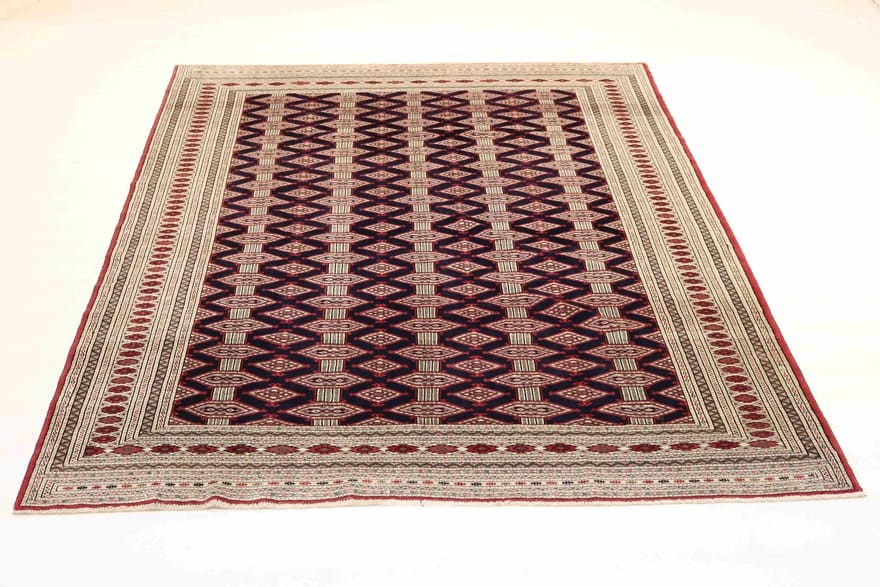 Handgeknüpfter Turkmen Perserteppich, 289 × 212 cm, Wolle