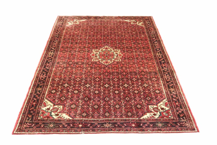 Perserteppich 306 × 204 cm aus Wolle, handgeknüpft