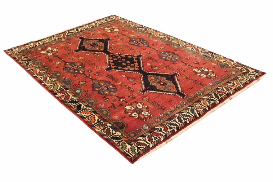 Handgeknüpfter Qashqai Perserteppich, 293 × 205 cm