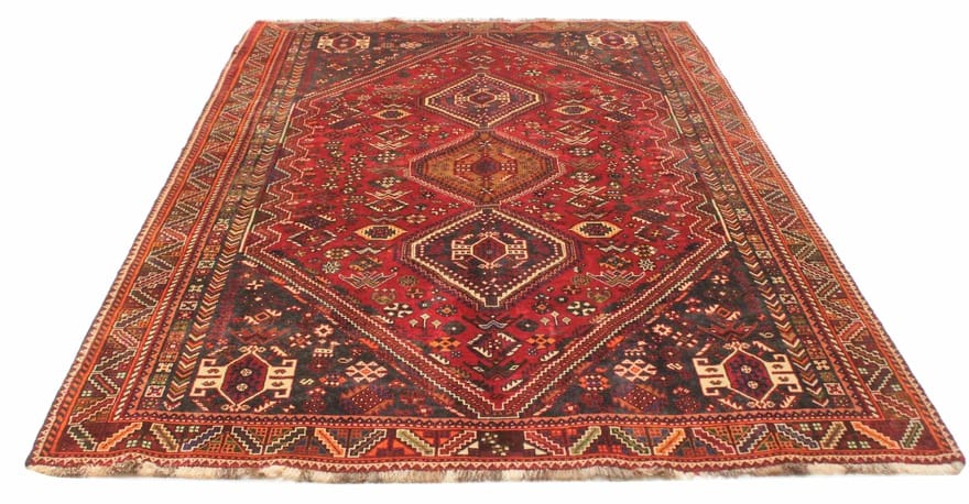 Qashqai Perserteppich aus Iran, 298 × 186 cm