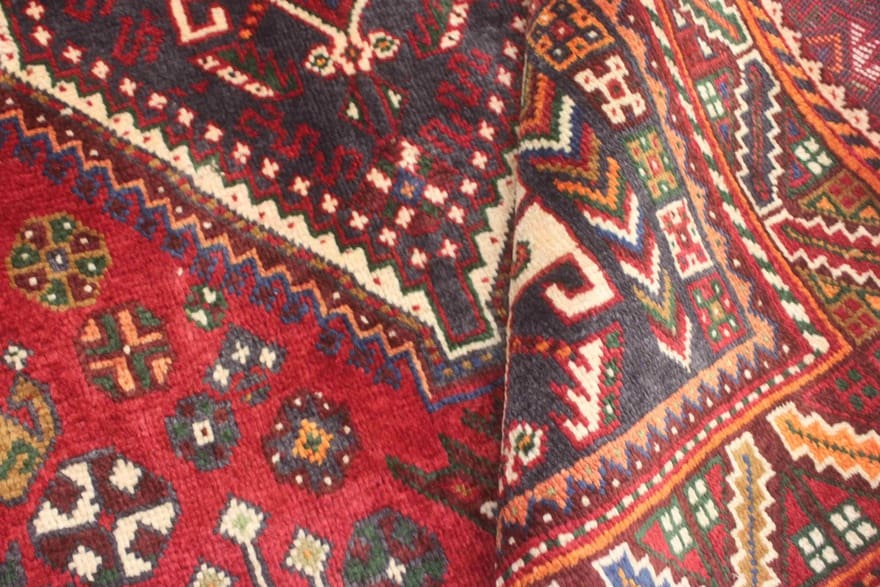 Qashqai Perserteppich aus Iran, 298 × 186 cm