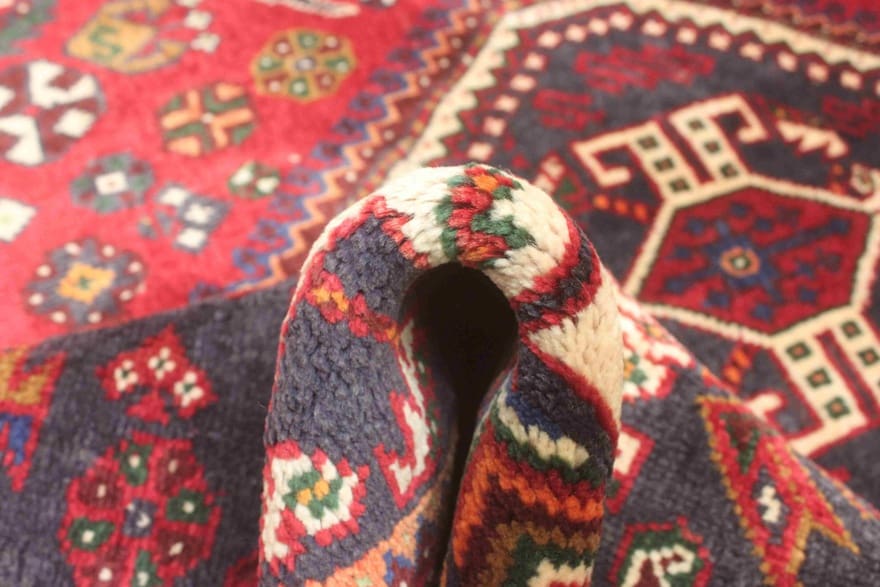 Qashqai Perserteppich aus Iran, 298 × 186 cm