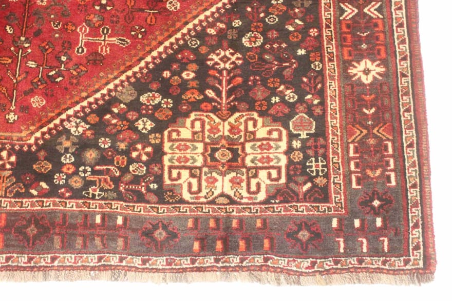 Qashqai Perserteppich aus Iran, 282 × 178 cm