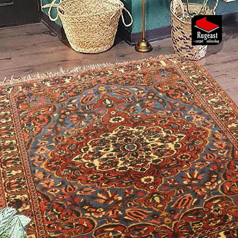 Handgeknüpfter Bakhtiari Perserteppich, 311 × 215 cm, Wolle