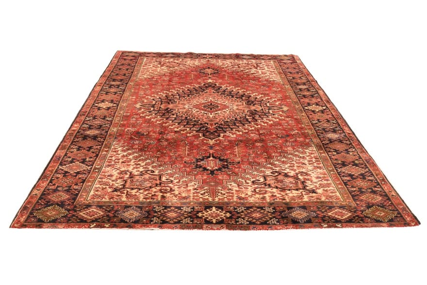 Heriz Perserteppich 334 × 240 cm aus Wolle, handgeknüpft