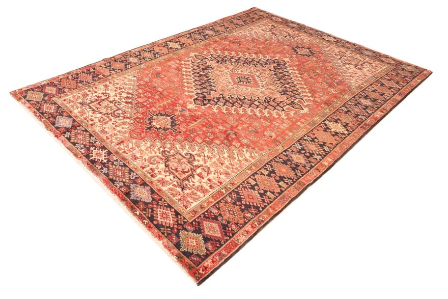 Heriz Perserteppich 334 × 240 cm aus Wolle, handgeknüpft