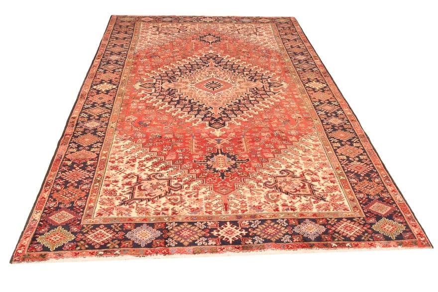 Heriz Perserteppich 334 × 240 cm aus Wolle, handgeknüpft