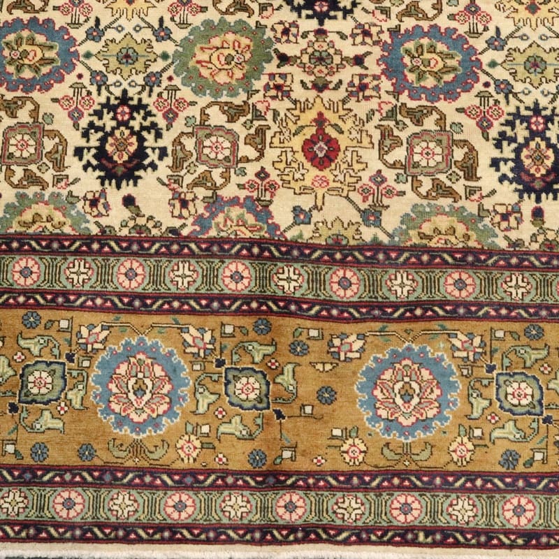 Handgeknüpfter Täbriz Perserteppich 425 × 344 cm