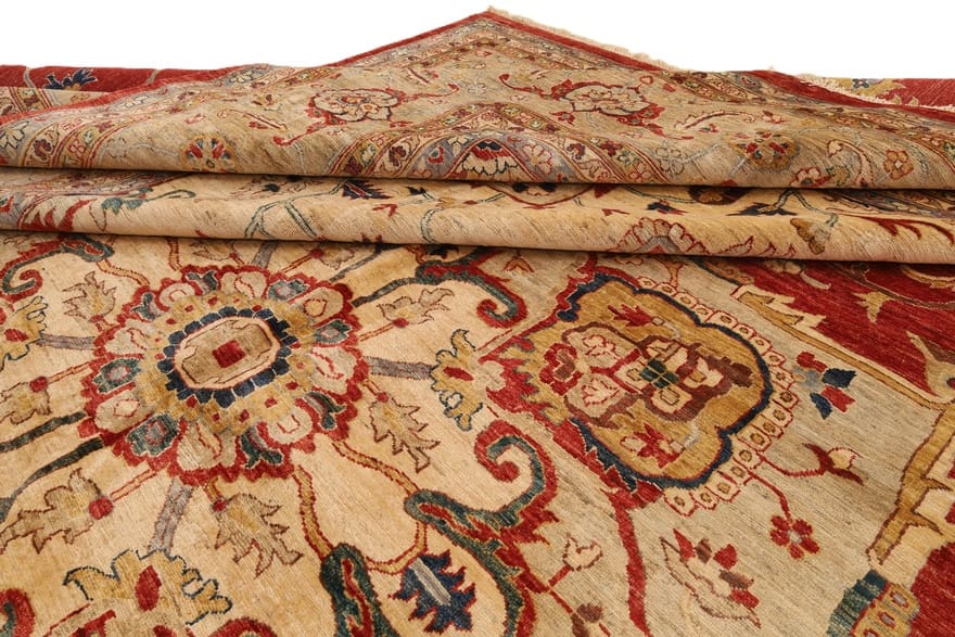 Heriz Ziegler Orientteppich aus Pakistan