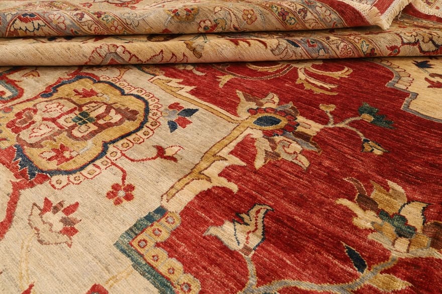 Heriz Ziegler Orientteppich aus Pakistan