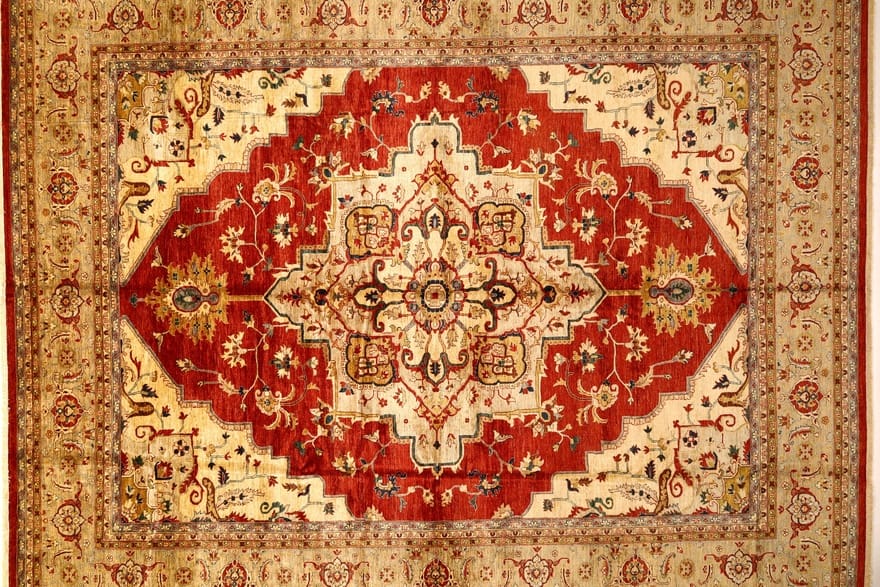 Heriz Ziegler Orientteppich aus Pakistan