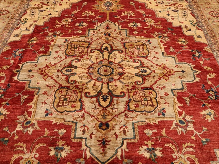 Heriz Ziegler Orientteppich aus Pakistan
