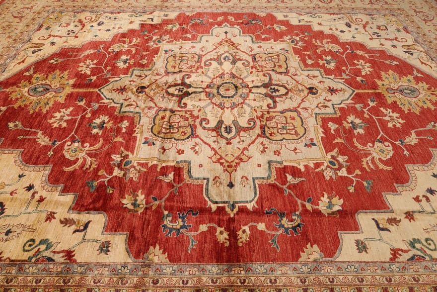 Heriz Ziegler Orientteppich aus Pakistan