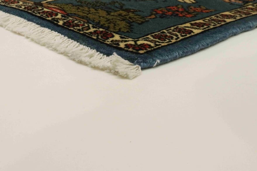 Sarough Farahan Perserteppich 59 × 43 cm aus Wolle, handgeknüpft