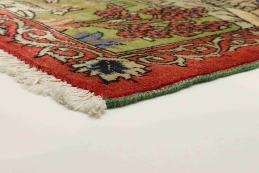 Handgeknüpfter Sarough Farahan Perserteppich, 77 × 55 cm, Wolle