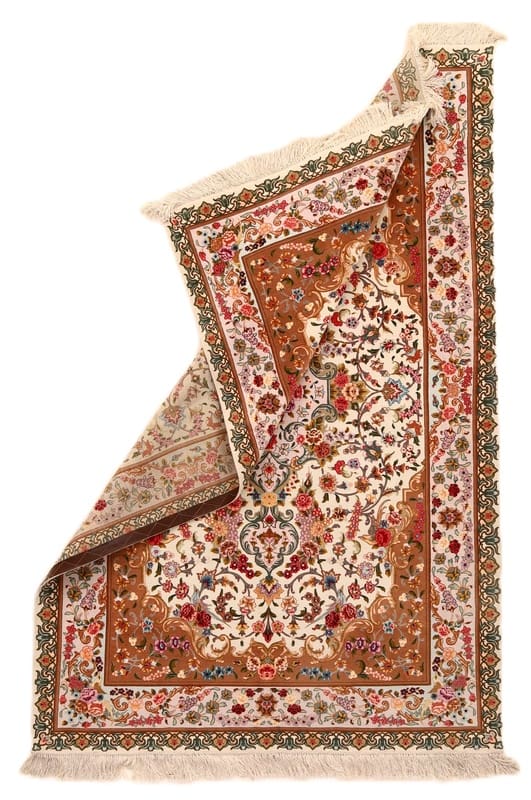 Täbriz Perserteppich antik, 230 × 154 cm, Wolle