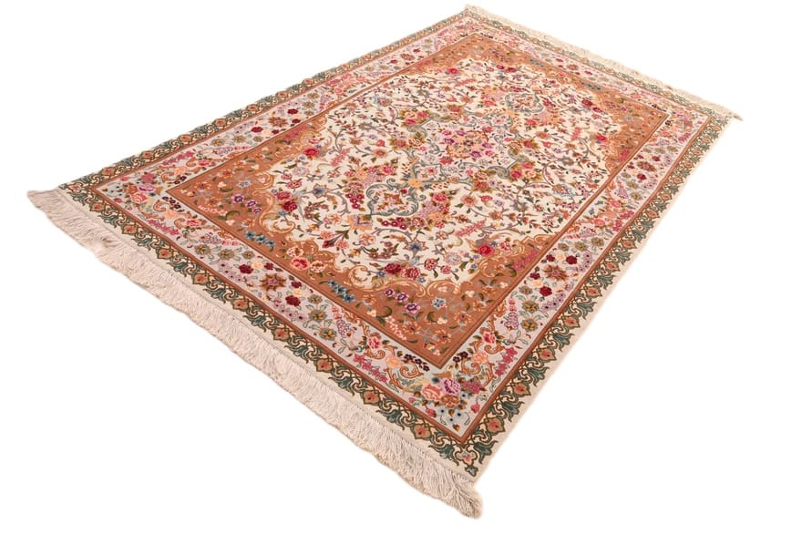 Täbriz Perserteppich antik, 230 × 154 cm, Wolle
