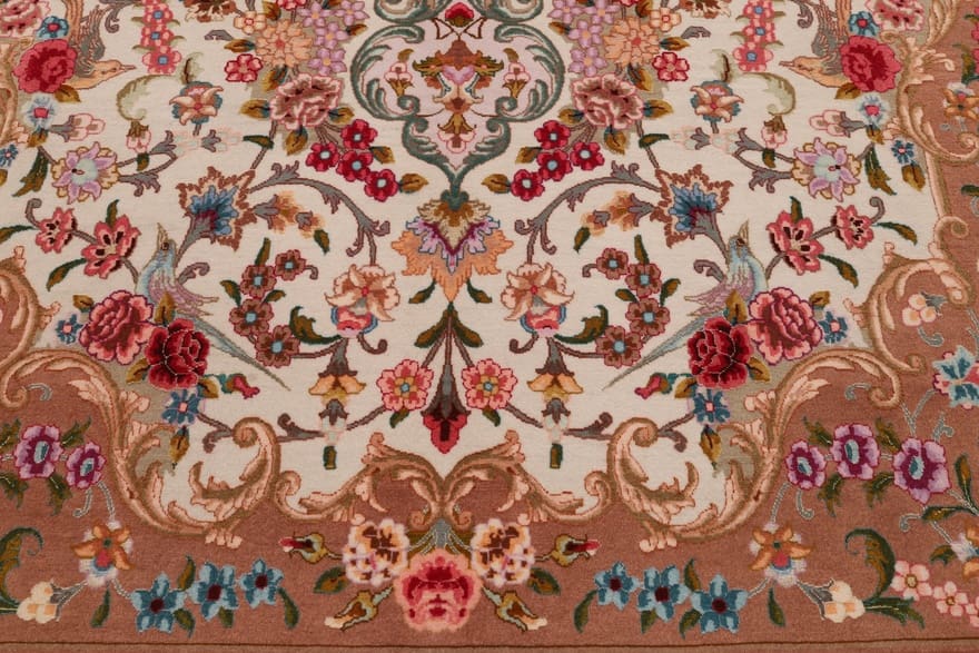 Täbriz Perserteppich antik, 230 × 154 cm, Wolle