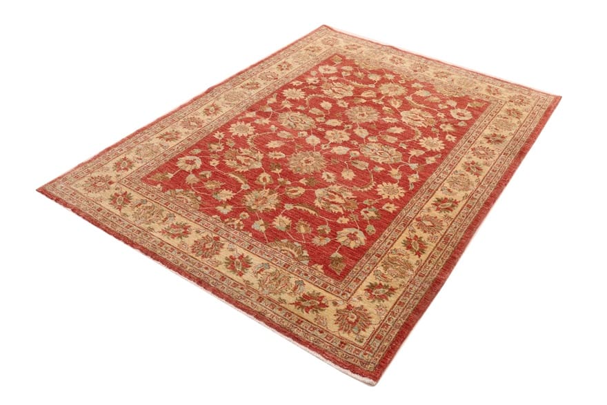 ziegler-teppich-239x171-cm-antik-lebendige-farben-handgeknupft-2 Ziegler Orientteppich 237 × 170 cm aus Wolle, handgeknüpft