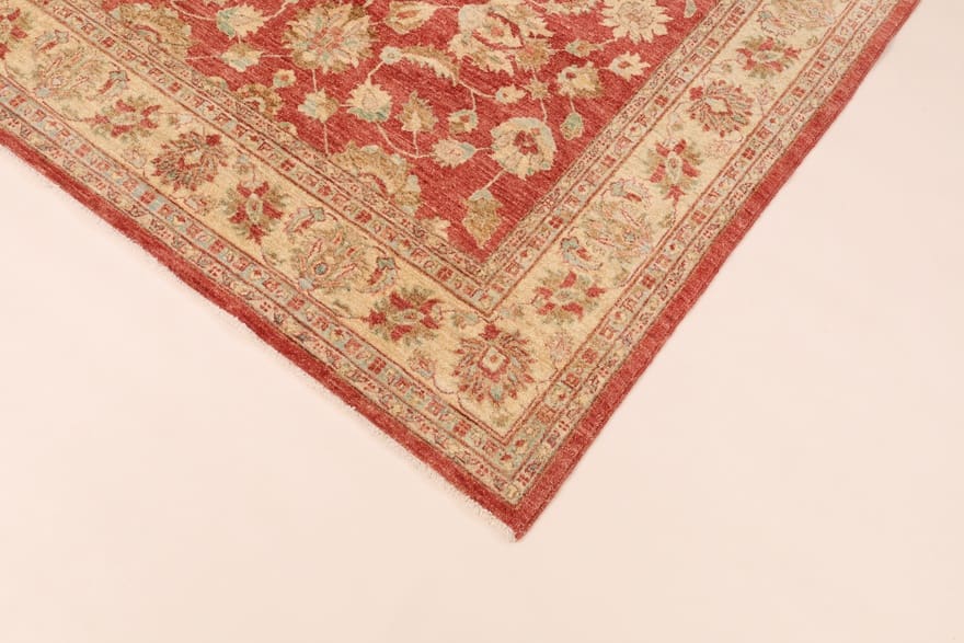 ziegler-teppich-239x171-cm-antik-lebendige-farben-handgeknupft-4 Ziegler Orientteppich 237 × 170 cm aus Wolle, handgeknüpft