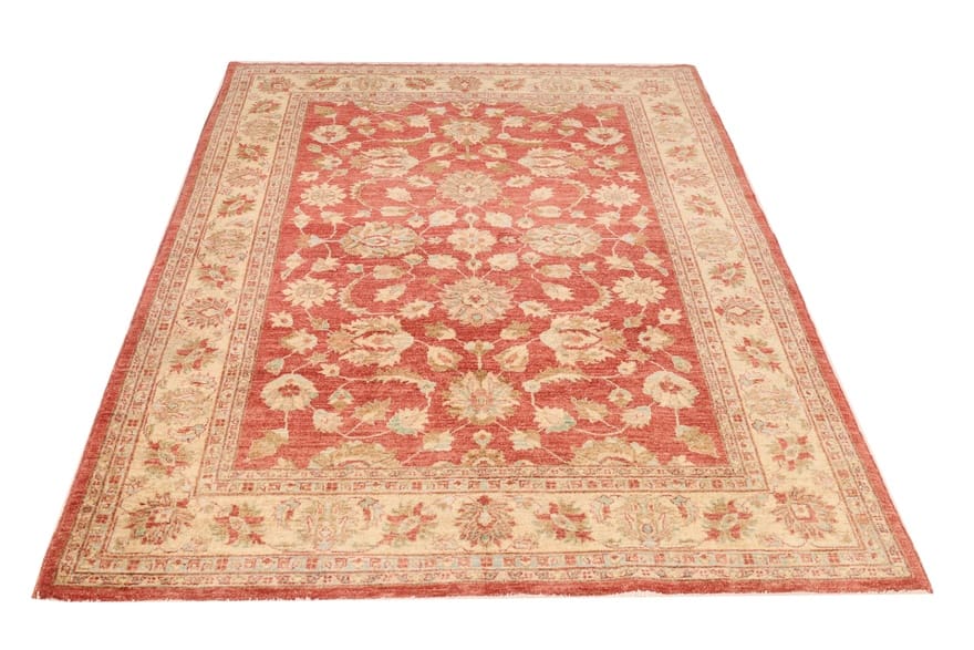 ziegler-teppich-239x171-cm-antik-lebendige-farben-handgeknupft-6 Ziegler Orientteppich 237 × 170 cm aus Wolle, handgeknüpft