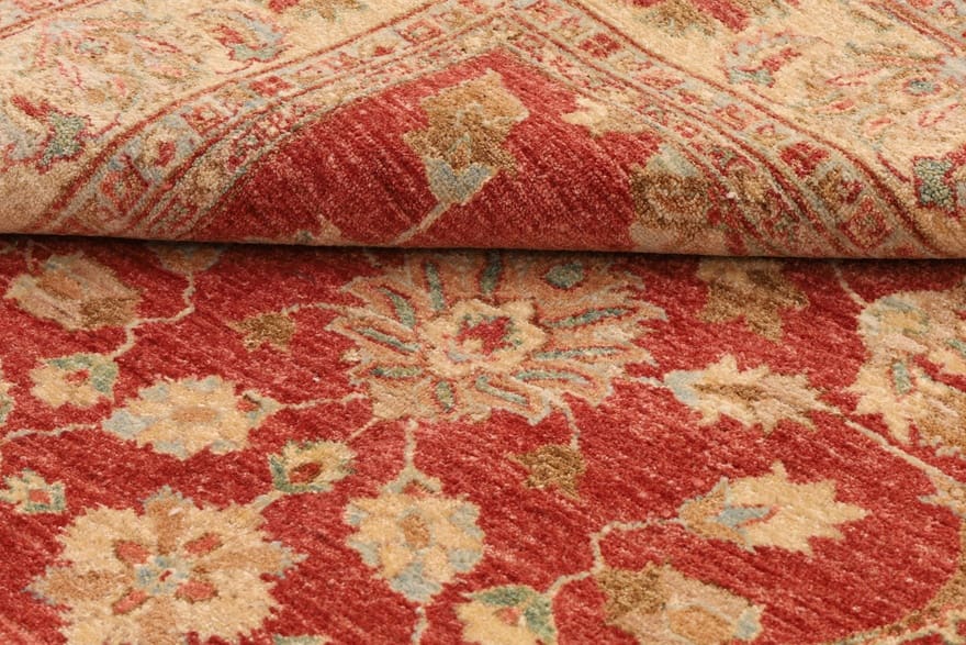 ziegler-teppich-239x171-cm-antik-lebendige-farben-handgeknupft-8 Ziegler Orientteppich 237 × 170 cm aus Wolle, handgeknüpft