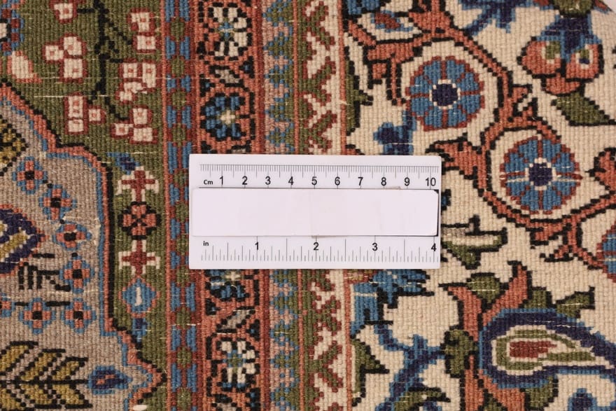 handgeknupfter-qom-teppich-157x263-cm-watteteppich-orientalisch-7 Handgeknüpfter Ghom Perserteppich 263 × 155 cm