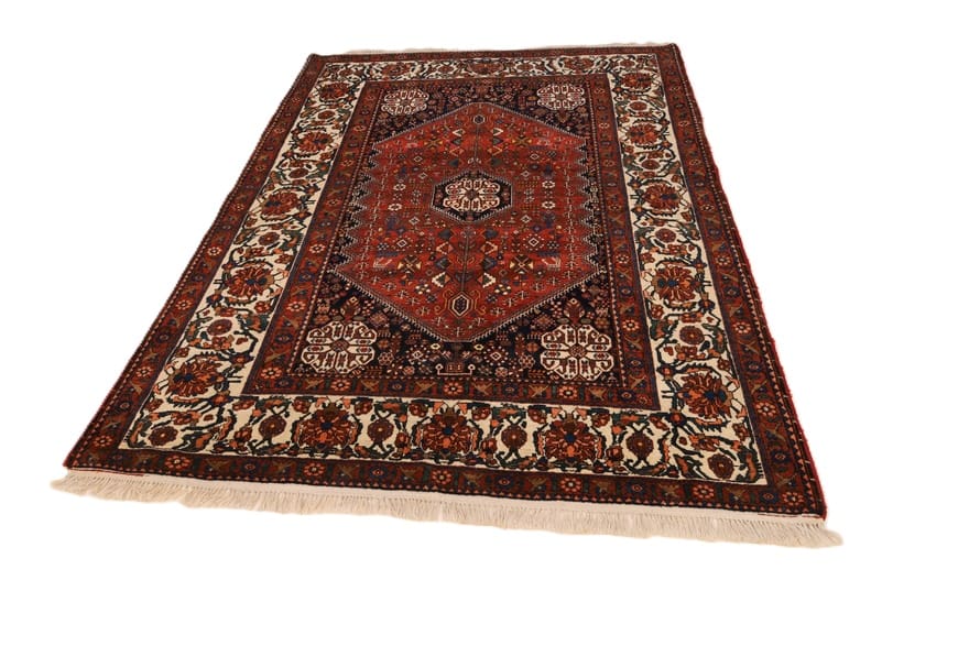 Antiker Perserteppich, 220 × 160 cm, Wolle & Seide