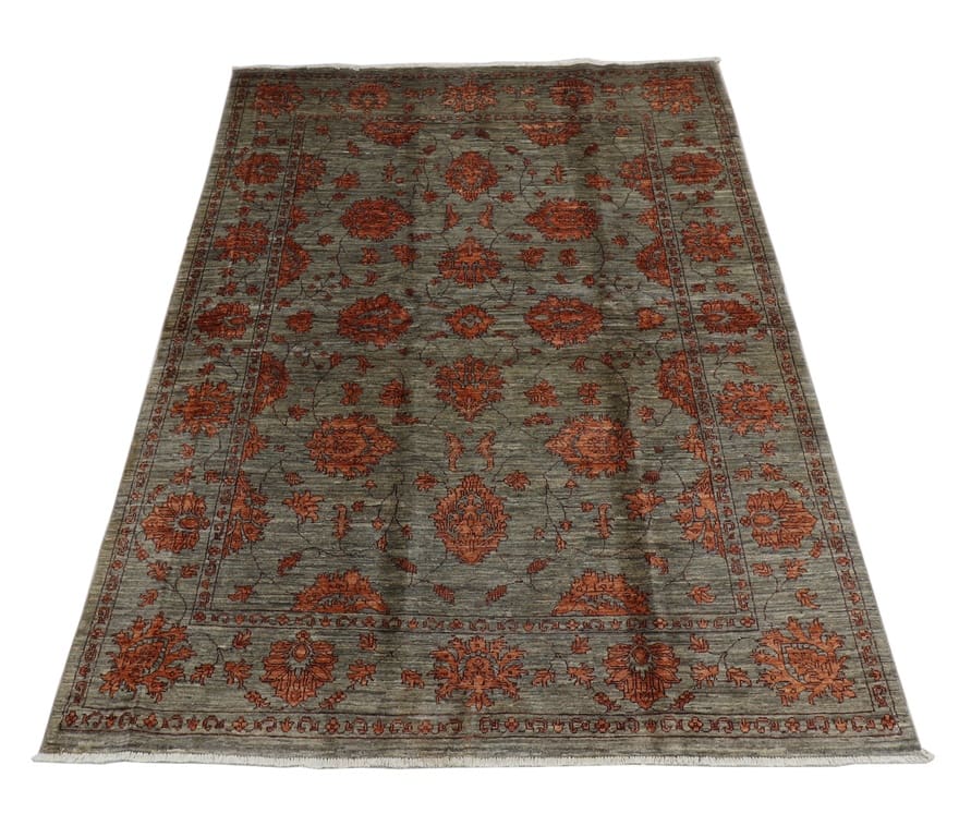 Ziegler Orientteppich 240 × 173 cm aus Wolle, handgeknüpft