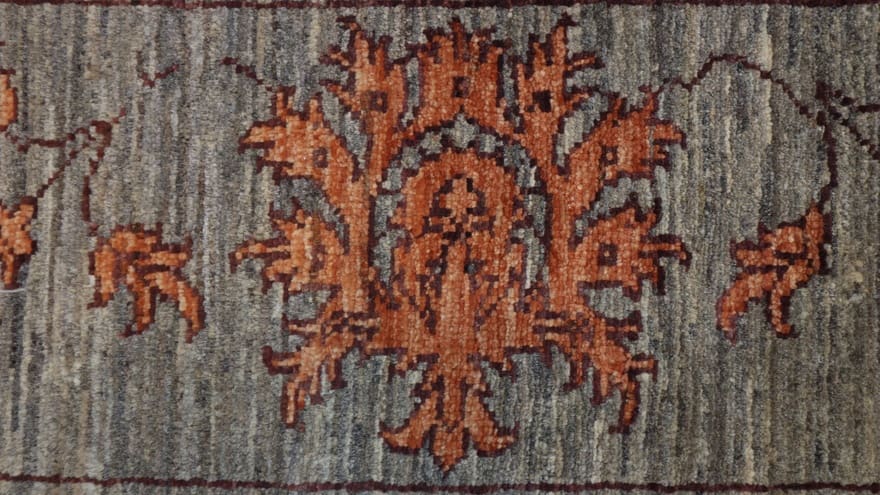 Ziegler Orientteppich 240 × 173 cm aus Wolle, handgeknüpft