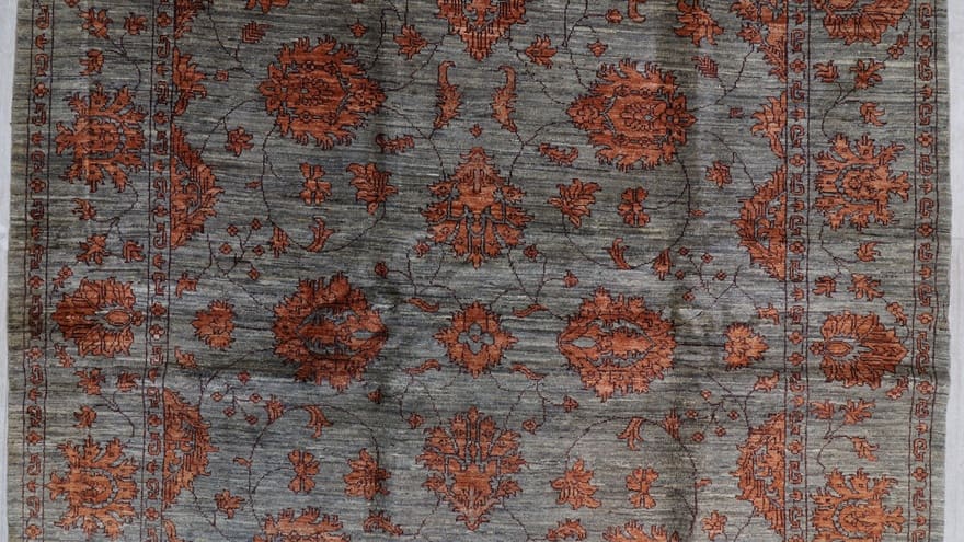 Ziegler Orientteppich 240 × 173 cm aus Wolle, handgeknüpft