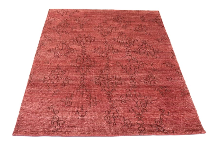 Orientteppich 231 × 168 cm aus Wolle, handgeknüpft