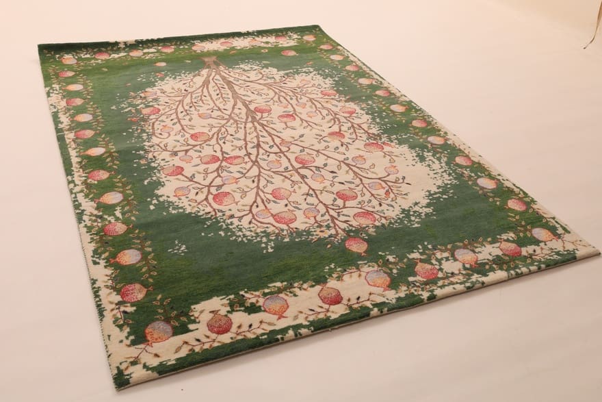 Handgeknüpfter Loribaft Orientteppich, 243 × 170 cm, Wolle