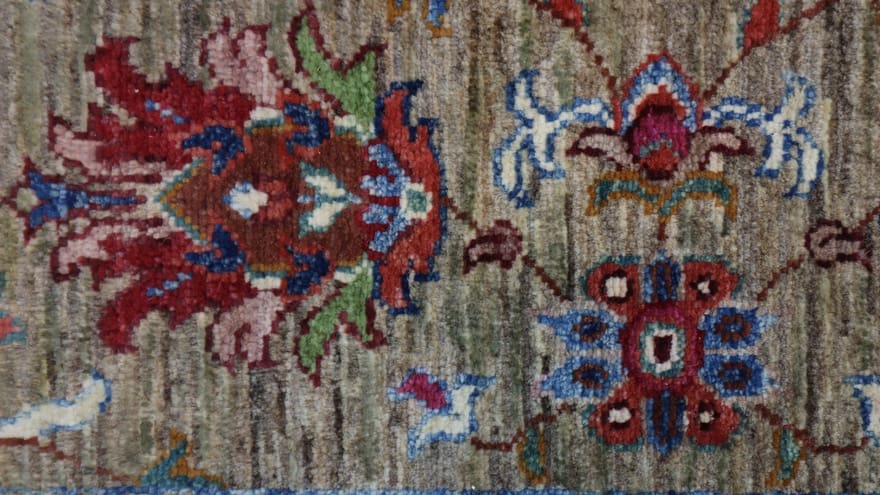 Handgeknüpfter Ziegler Orientteppich, 253 × 175 cm, Wolle