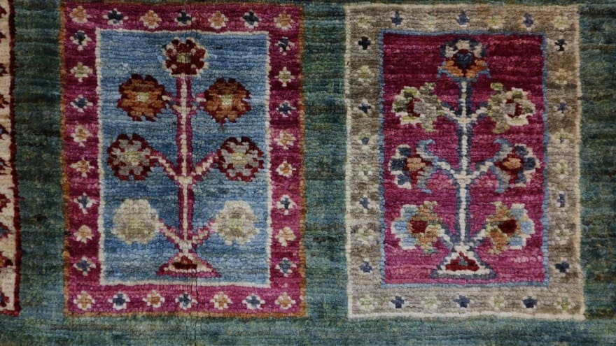 orientteppich-ziegler-234x167-traditionelles-design-handgeknupft-5 Handgeknüpfter Ziegler Orientteppich 232 × 166 cm