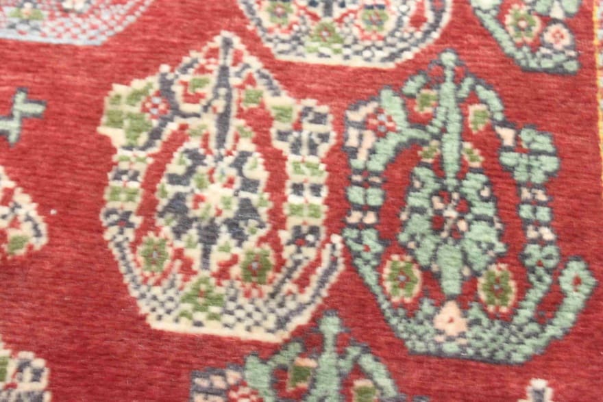 Qashqai Perserteppich aus Iran, 245 × 153 cm