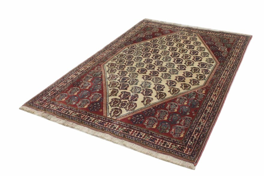 Qashqai Perserteppich aus Iran, 245 × 153 cm