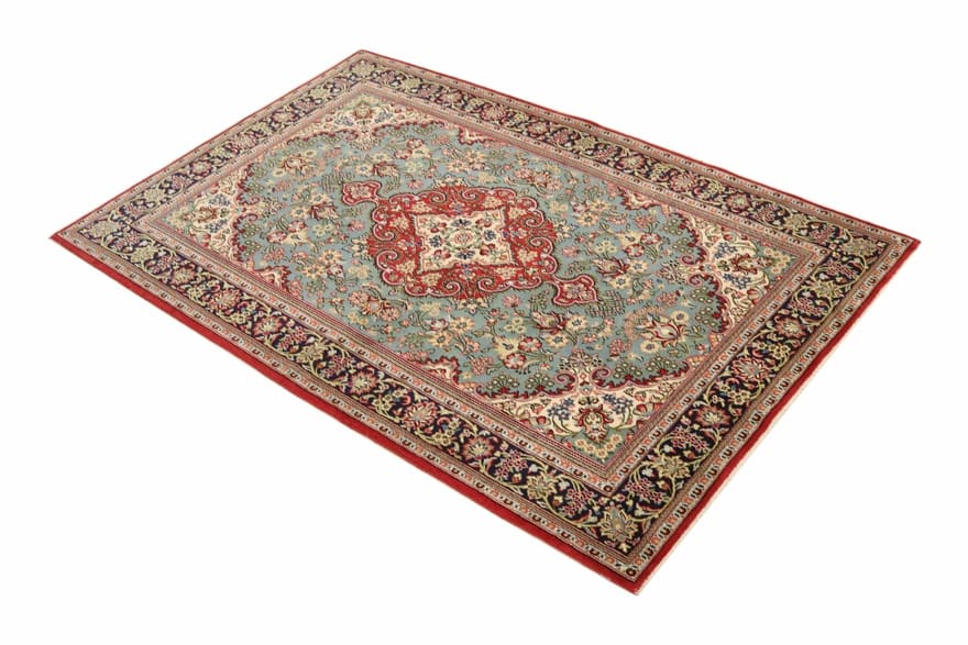 Handgeknüpfter Ghom Perserteppich 227 × 148 cm