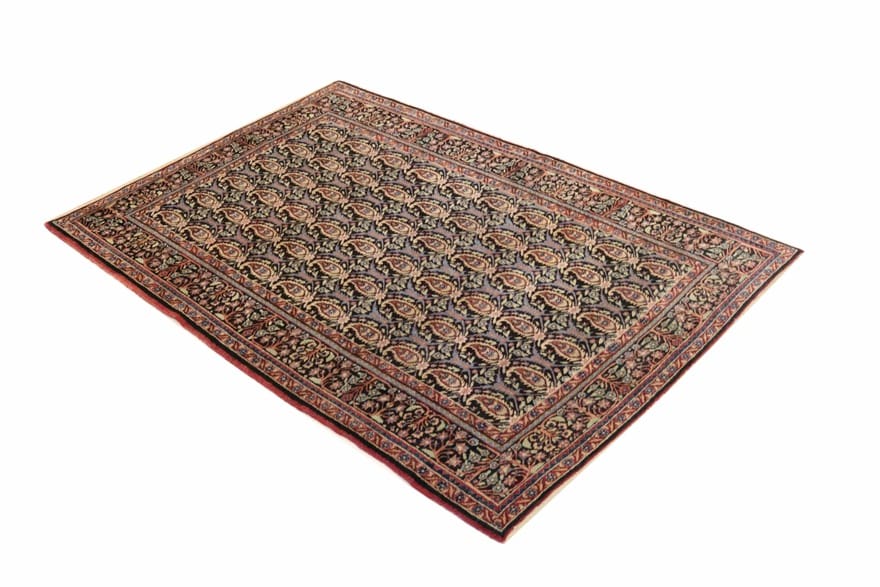 orientteppich-semnan-232x151-cm-wolle-baumwolle-handgeknupft-2 Perserteppich antik, 230 × 150 cm, Wolle