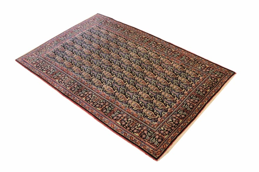orientteppich-semnan-232x151-cm-wolle-baumwolle-handgeknupft-3 Perserteppich antik, 230 × 150 cm, Wolle