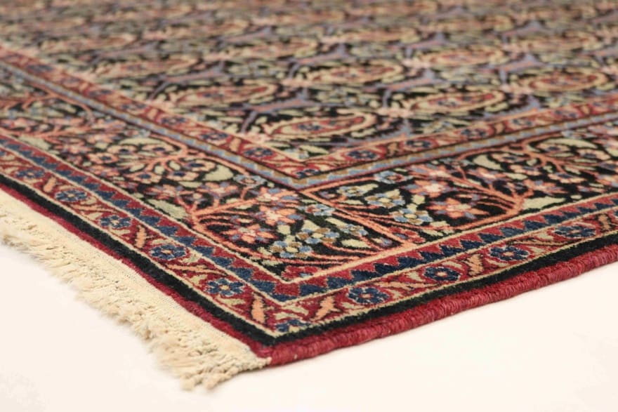 orientteppich-semnan-232x151-cm-wolle-baumwolle-handgeknupft-4 Perserteppich antik, 230 × 150 cm, Wolle