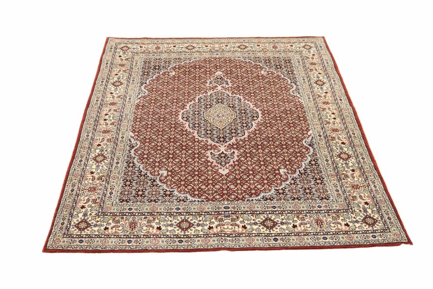 Moud Perserteppich aus Iran, 249 × 165 cm