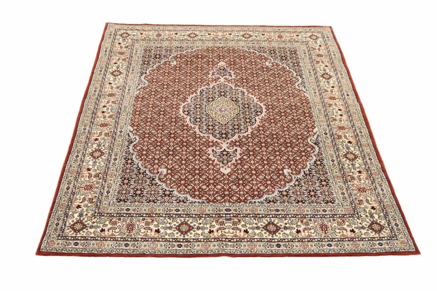 Moud Perserteppich aus Iran, 249 × 165 cm