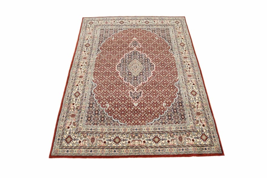 Moud Perserteppich aus Iran, 249 × 165 cm