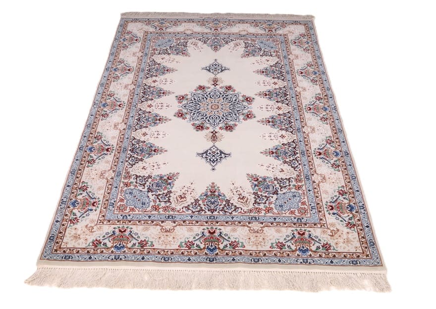 Handgeknüpfter Isfahan Perserteppich 203 × 130 cm