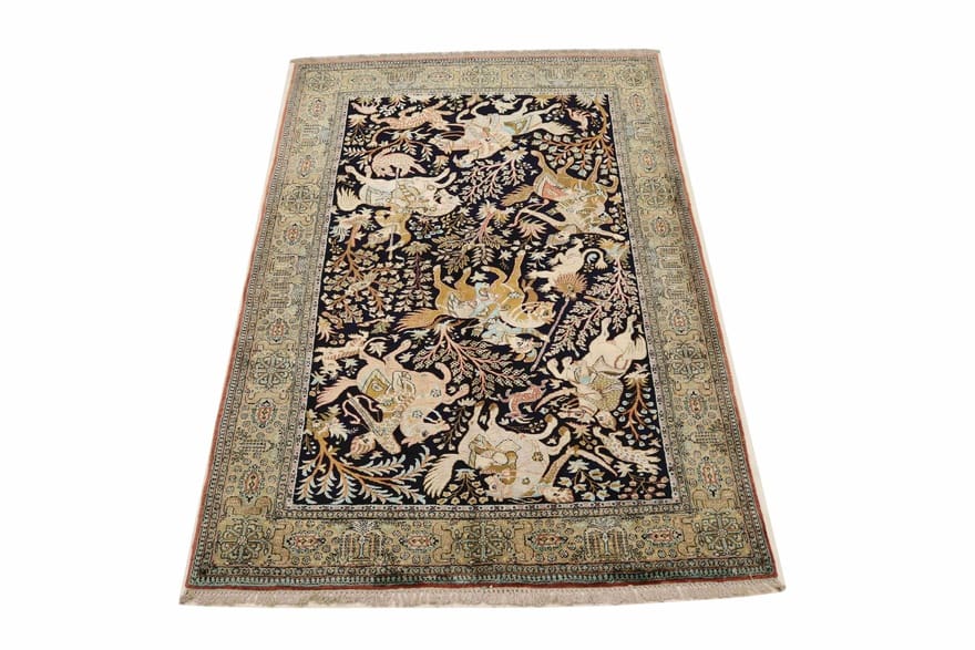 ghom-seidenteppich-208x140-cm-handgeknupft-luxurios-elegant-1 Ghom Seidenteppich 208×140 cm – handgeknüpft, luxuriös, elegant